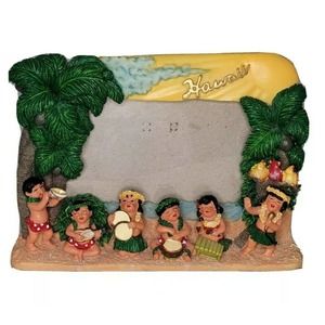 Hawaiian / Luau Scene Photo Frame 4" X 6"